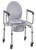 Drive Medical 11101W-2 - Commode Chair drive™ Padded Drop Arms Steel Frame 14 Inch Seat Width