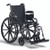 Invacare 1133306 - Replacement 24" Rear Wheel with Alum. Clear Anodized Handrim Assembly