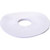 Marlen WV-101-E - All-Flexible Basic Flat Mounting Ring 1-1/8", White Vinyl