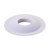 Marlen WV-60-E - White Vinyl Oval Convex Mounting Ring, 1-1/8"