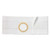 Nu Hope 2768-A - 5" White, Cool Comfort, Flat Panel Belt, Extra Large, 2-3/4" Center Opening