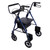 PMI RLATBL - Aluminum Transport Rollator 8" Wheels, Blue