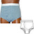 Team Options 90006XXLR - OPTIONS Men's Basic With Built-In Barrier/Support, Gray, Right Stoma, XX-Large 48-50