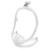 Respironics 1137923 - DreamWisp Nasal Mask with Medium Connector, without Headgear, Small