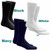 Salk 3755-201/D-1PK - HealthDri Acrylic Diabetic Sock Size 10 - 13, Black