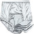 Salk PHC018 - Female Adult Absorbent Underwear HealthDri™ Pull On Size 18 Reusable Heavy Absorbency