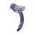 Smiths Medical 101/816/100 - BLUselect Tracheostomy Tube with Wedge, Uncuffed, Non-Fenestrated, Size 10.0 - REPLACES SF502100