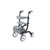 Drive Medical RTL10266BK-T - 4 Wheel Rollator drive™ Nitro Black Adjustable Heigh / Tall / Folding Aluminum Frame