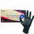 Dynarex 2523 - Safe-Touch Nitrile Examination Gloves, Powder-Free, Large, Black