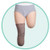 Juzo 3512CFLIII - Varin Stump Shrinker, Below Knee, 30-40, 18" Long
