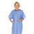 Salk 550LPG - Patient Exam Gown TieBack™ One Size Fits Most Garden Print Reusable