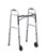 MedaCure AW5W - Adult 2 Button Folding Walker with 5″ Wheels