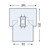 McKesson 183-I80-05155G-S - Abdominal Drape McKesson Laparotomy Drape 102 W X 76 W X 120 L Inch Sterile