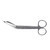 McKesson 43-1-231 - Bandage Scissors McKesson Argent™ Lister 5-1/2 Inch Length Surgical Grade Stainless Steel NonSterile Finger Ring Handle Angled Blunt Tip / Blunt Tip McKesson 43-1-231 - Bandage Scissors McKesson Argent™ Lister 5-1/2 Inch Length Surgical Grade Stainless Steel NonSterile Finger Ring Handle Angled Blunt Tip / Blunt Tip