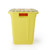 BD 305614 - Chemotherapy Waste Container BD™ Yellow Base 23-1/2 H X 20 W X 14-3/4 D Inch Vertical Entry 17 Gallon