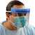 SPS Medical Supply GCSSB - Wraparound Face Shield Crosstex® One Size Fits Most 3/4 Length Anti-fog Disposable NonSterile