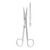 McKesson 43-1-274 - Operating Scissors McKesson Argent™ 5 Inch Length Surgical Grade Stainless Steel Finger Ring Handle Straight Sharp Tip / Sharp Tip