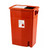 Cardinal Health 8938 - Sharps Container SharpSafety™ Red Base 26 H X 18-1/4 W X 12-3/4 D Inch Vertical Entry 18 Gallon Cardinal Health 8938 - Sharps Container SharpSafety™ Red Base 26 H X 18-1/4 W X 12-3/4 D Inch Vertical Entry 18 Gallon