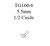 J & J Healthcare Systems 7756G - Nonabsorbable Suture with Needle Ethilon™ Polyamide TG160-6 1/2 Circle Spatula Needle Size 10-0 Monofilament