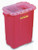 BD 305665 - Sharps Container BD™ Red Base 23-1/2 H X 20 W X 14-3/4 D Inch Vertical Entry 17 Gallon