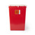 ABM North America FGAP60MRC001 - Sharps Container AP Line Red Base 13 L X 17-3/10 W X 24-4/5 H Inch Vertical Entry 18 Gallon