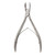 McKesson 43-1-238 - Tissue / Cuticle Nipper McKesson Convex Jaw 9.6 mm Tip X 5 Inch Length Stainless Steel