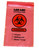 Elkay Plastics Co Inc LAB20609RE - Specimen Transport Bag with Document Pouch Lab-Loc® 6 X 9 Inch Zip Closure Biohazard Symbol / Storage Instructions NonSterile
