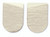 Hapad LW2 - Heel Pad Hapad® Heel Support Wool Felt White