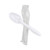 McKesson 16-4594 - Spoon McKesson Medium Weight White Polypropylene McKesson 16-4594 - Spoon McKesson Medium Weight White Polypropylene