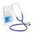 McKesson 01-670RBGM - General Exam Stethoscope McKesson Royal Blue 1-Tube 22 Inch Tube Double Sided Chestpiece McKesson 01-670RBGM - General Exam Stethoscope McKesson Royal Blue 1-Tube 22 Inch Tube Double Sided Chestpiece