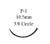 J & J Healthcare Systems 1696G - Nonabsorbable Suture with Needle Ethilon™ Nylon P-1 3/8 Circle Precision Reverse Cutting Needle Size 7-0 Monofilament J & J Healthcare Systems 1696G - Nonabsorbable Suture with Needle Ethilon™ Nylon P-1 3/8 Circle Precision Reverse Cutting Needle Size 7-0 Monofilament