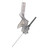 McKesson 16-NBC22GS - McKesson Prevent® HT Blood Collection Needle 22 Gauge 1-1/4 Inch Needle Length Safety Needle Without Tubing Sterile