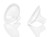 Medela 101036653 - Breast Shield PersonalFit Flex™ 21mm Polypropylene Reusable