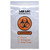 Elkay Plastics Co Inc LAB20609 - Specimen Transport Bag with Document Pouch Lab-Loc® 6 X 9 Inch Zip Closure Biohazard Symbol / Storage Instructions NonSterile