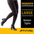 3M Healthcare 71071EN - Compression Pantyhose 3M™ Futuro™ Waist High Large Black Closed Toe