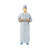 O&M Halyard Inc 44674 - Surgical Gown with Towel Aero Chrome X-Large Silver Sterile AAMI Level 4 Disposable
