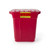 BD 305615 - Sharps Container BD™ Red Base 18-1/2 X 17-3/4 X 11-3/4 Inch Vertical Entry 9 Gallon