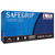 Microflex Medical SG-375-L - Exam Glove SafeGrip® Large NonSterile Latex Extended Cuff Length Textured Fingertips Blue Chemo Tested