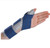 DJO Global 79-87118 - Thumb Splint ThumbSPICA™ Adult Large / X-Large Hook and Loop Strap Closure Left or Right Hand Blue / Gray