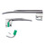 McKesson 4081FMM - Laryngoscope Blade McKesson Miller Type Fiberoptic Light Infant NonSterile