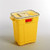 BD 305604 - Chemotherapy Waste Container BD™ Yellow Base 18-1/2 X 17-3/4 X 11-3/4 Inch Vertical Entry 9 Gallon