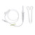 ICU Medical Inc 1423028 - Secondary IV Administration Set ICU Gravity Without Ports 15 Drops / mL Drip Rate Without Filter 34 Inch Tubing Solution