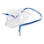 McKesson 32631 - Aerosol Mask McKesson Elongated Style Adult One Size Fits Most Adjustable Head Strap McKesson 32631 - Aerosol Mask McKesson Elongated Style Adult One Size Fits Most Adjustable Head Strap