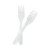 McKesson 16-4595 - Fork McKesson Medium Weight White Polypropylene