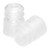McKesson 177-118127C - McKesson Tube Closure Polyethylene Flanged Plug Cap Natural 12 mm 12 mm Test Tubes, Centrifuge Tubes, Round Cuvettes NonSterile
