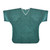 Graham Medical Products 78686 - Patient Shirt 4/5X-Large Green / White Without Pockets Short Sleeve Unisex