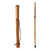 Mabis Healthcare 602-3000-1152 - Walking Stick Brazos™ Free Form Wood 55 Inch Height Red Bamboo