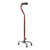 Mabis Healthcare 502-1333-9914 - Small Base Quad Cane DMI 29 to 38 Inch Height Copper