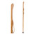 Mabis Healthcare 602-3000-1110 - Walking Stick Brazos™ Twisted HitchHiker Wood 55 Inch Height Oak