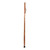 Mabis Healthcare 602-3000-1325 - Walking Stick Brazos™ Twisted Traveler's Stick Wood 55 Inch Height Red Oak